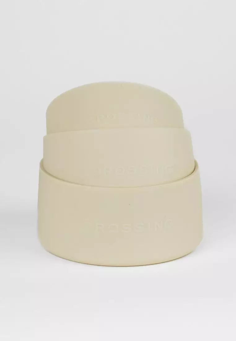 Crossing Silicone Water Bottle Boot - Fits Diameter 9-9.5cm (1100ml) Blistered Pack - Cream