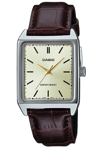 Jual Casio Casio Analog Jam Tangan Pria - Cokelat - Strap 