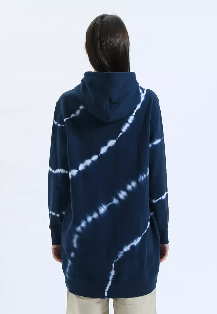 Buy Chevignon Ladies' shibori tie dye hoodies dress 2023 Online