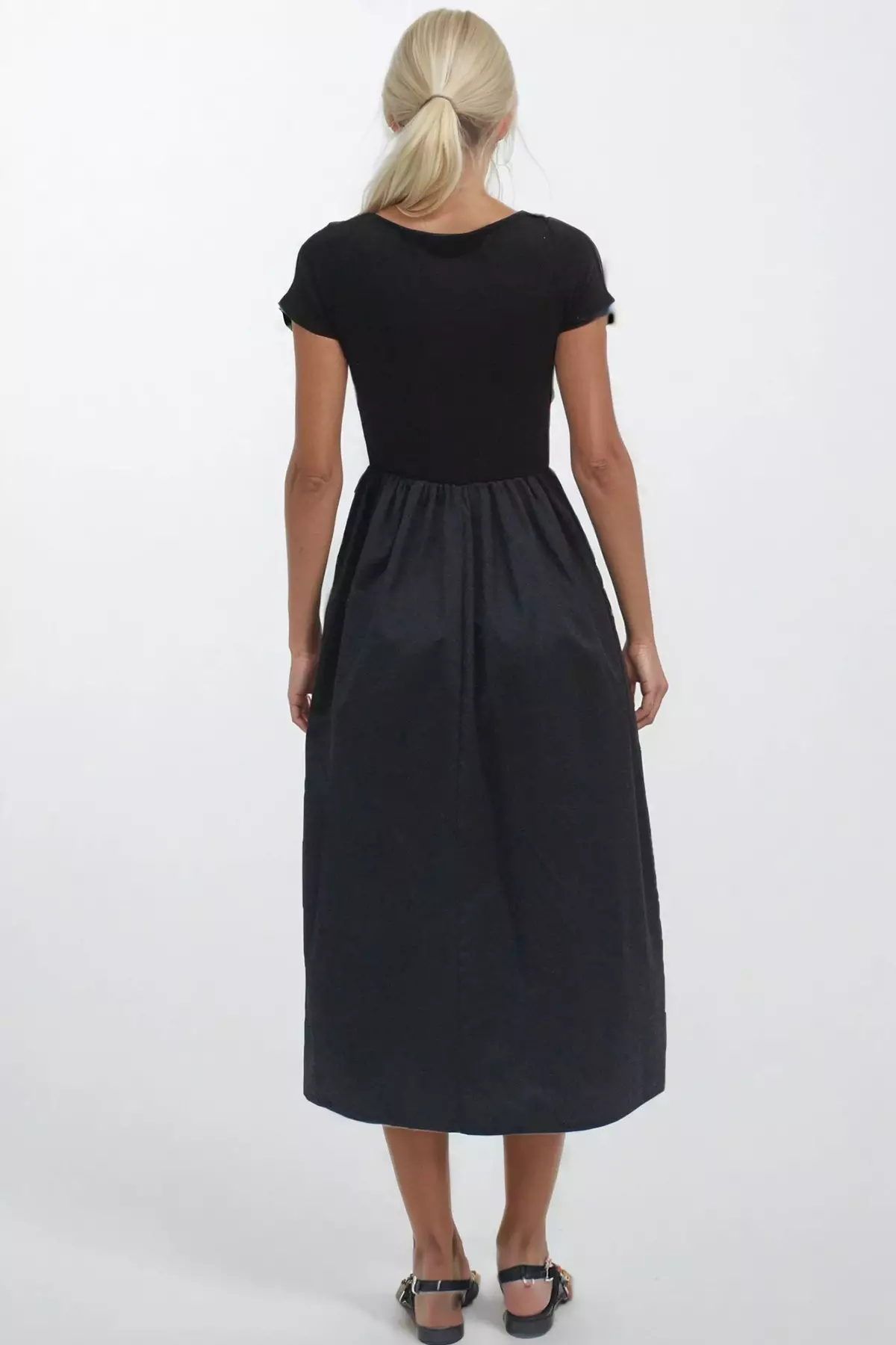 Ruched Midi Dress