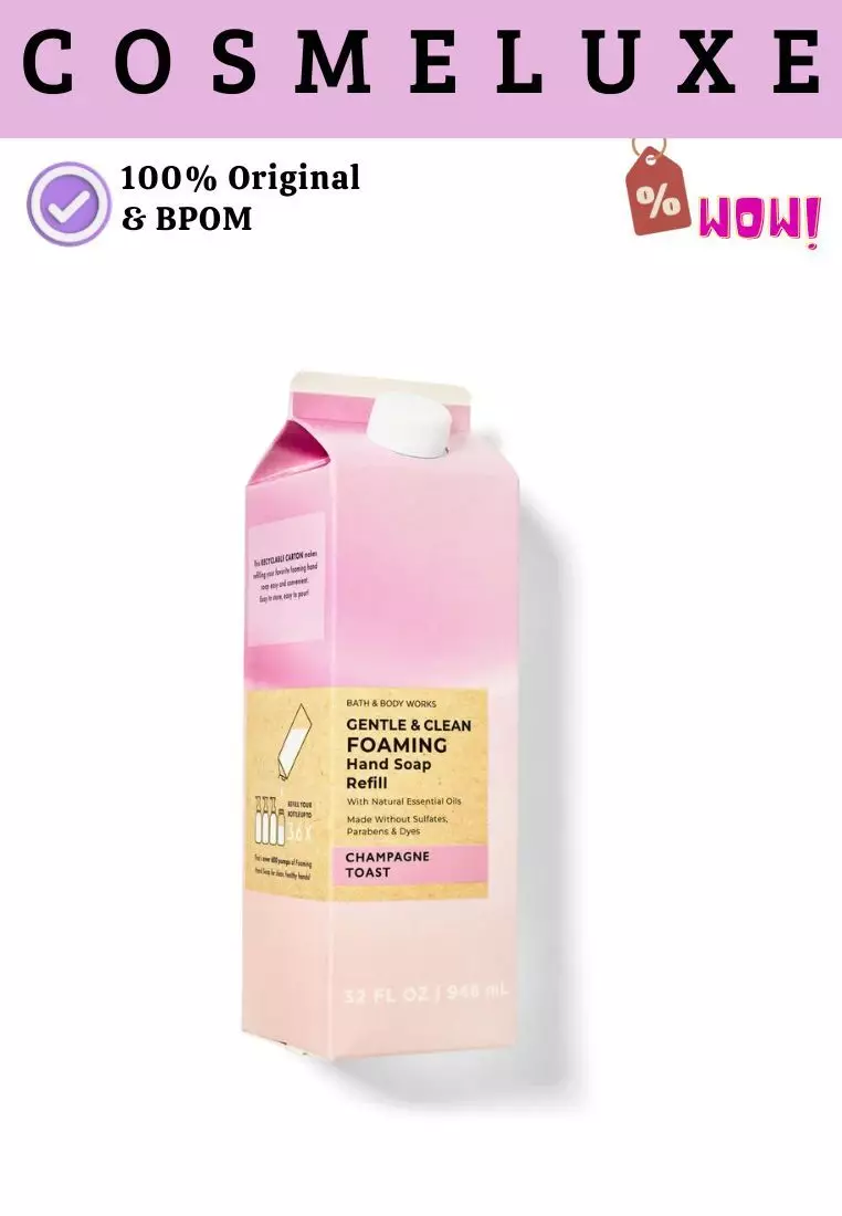 BBW Hand Soap Gentle & Clean Foaming Refill Champagne Toast