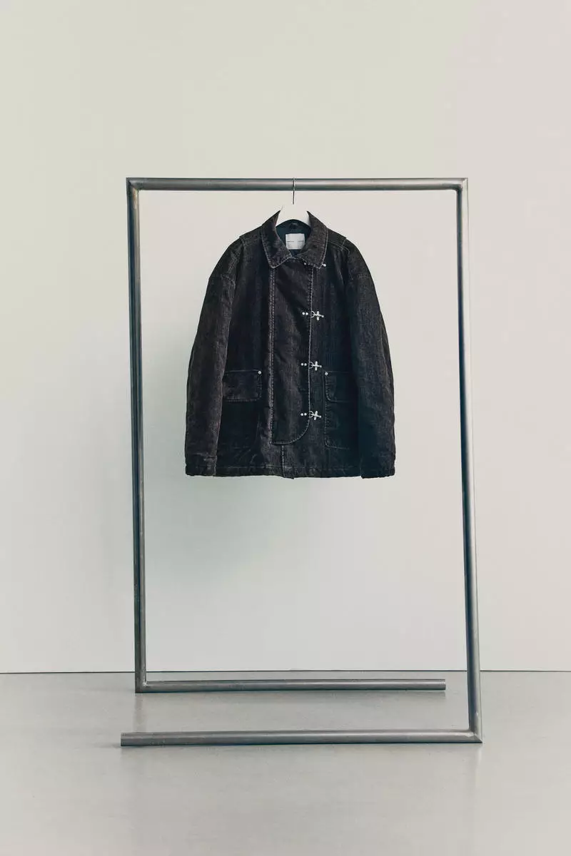 Brushed twill workwear jacket