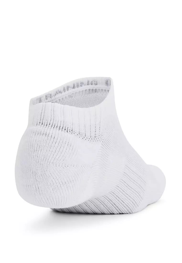 Training Cotton Unisex 6-Pack No Show Socks