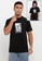OBEY black Etching Tee 79A71AA8684432GS_1