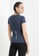 EA7 navy Train Shiny Tee Small Logo 857D8AA5231AC0GS_1
