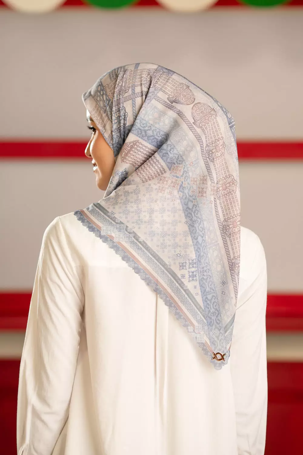 Klamby - Neera Scarf Powder Lace