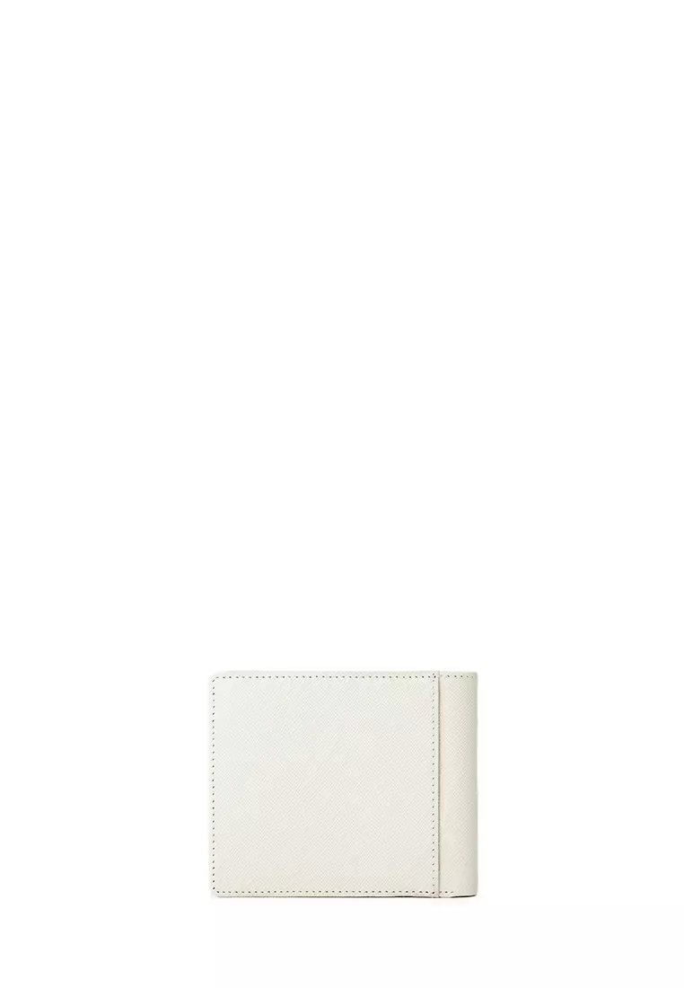 Craig Wallet With Coin Compartment In Chalk