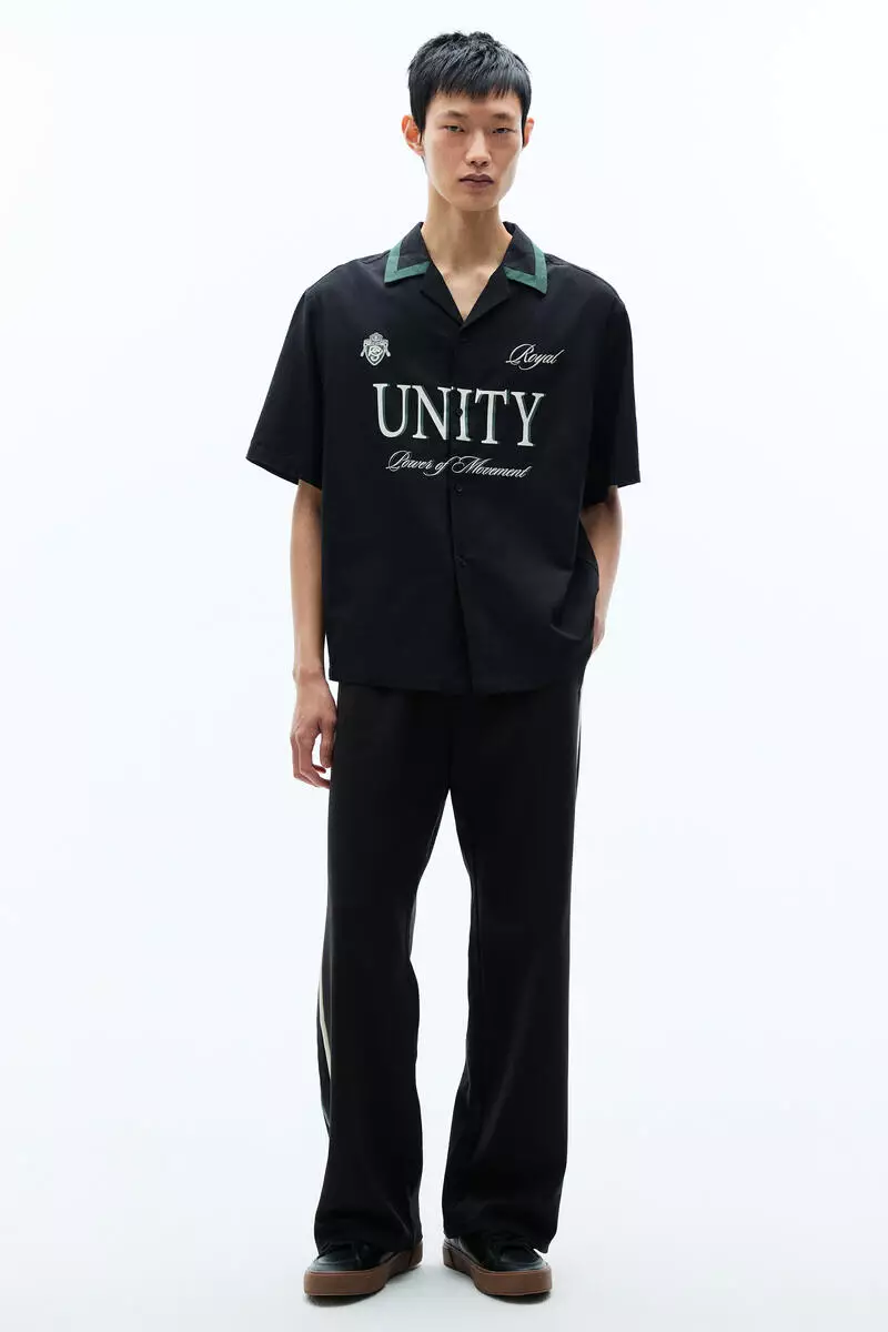 Loose Fit Printed resort shirt