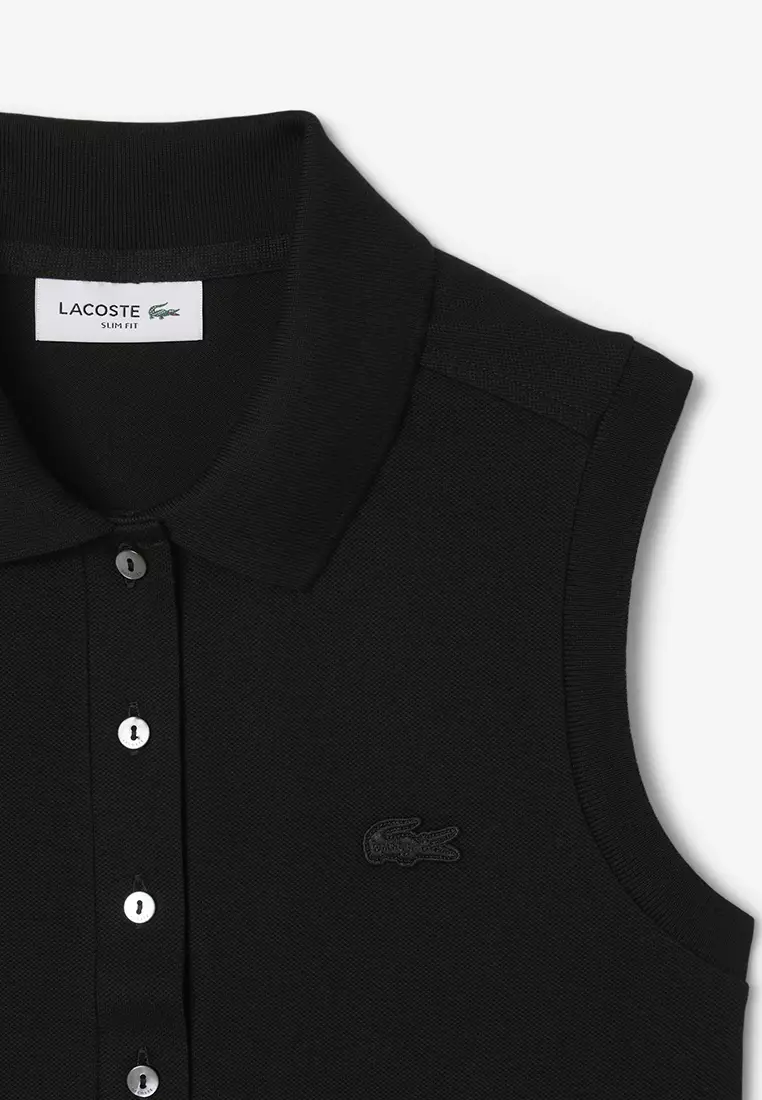 Slim Fit L.12.D Sleeveless Stretch Polo Shirt