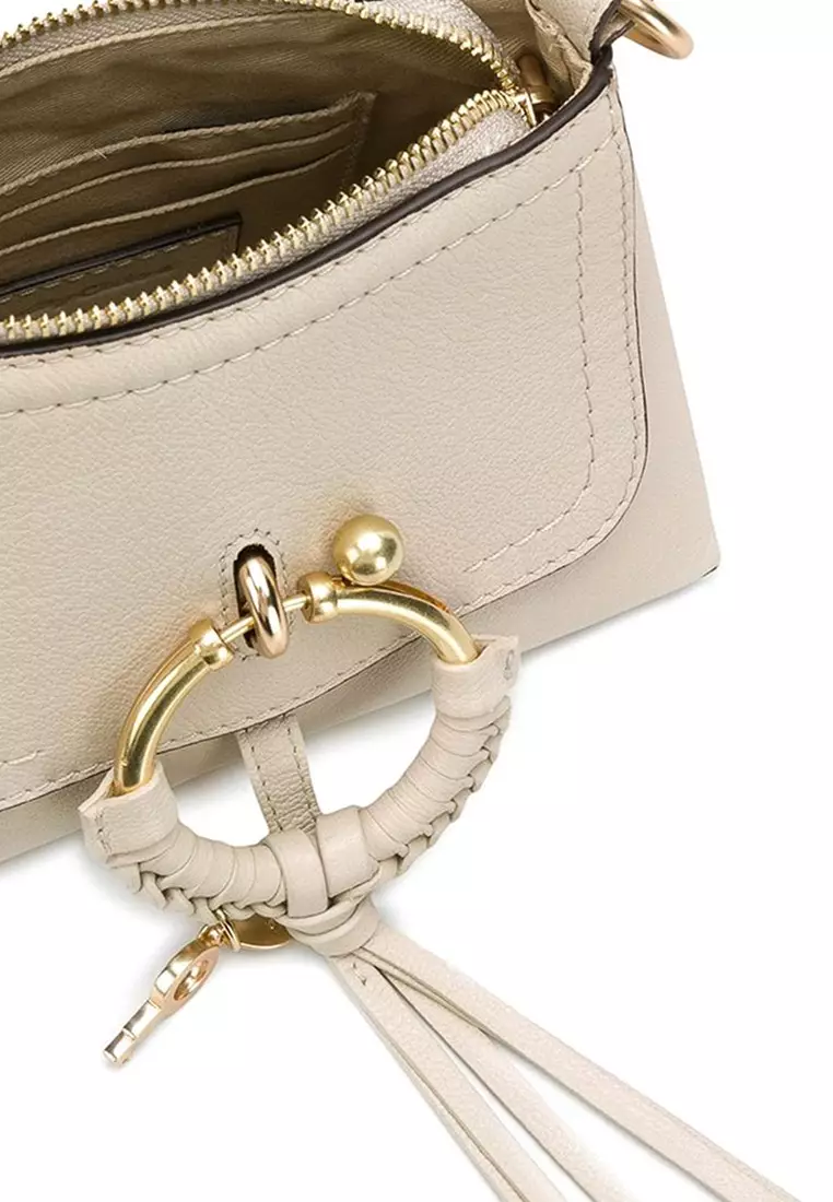 Buy See by Chloe See By Chloe Mini Joan Crossbody Bag in Cement Beige