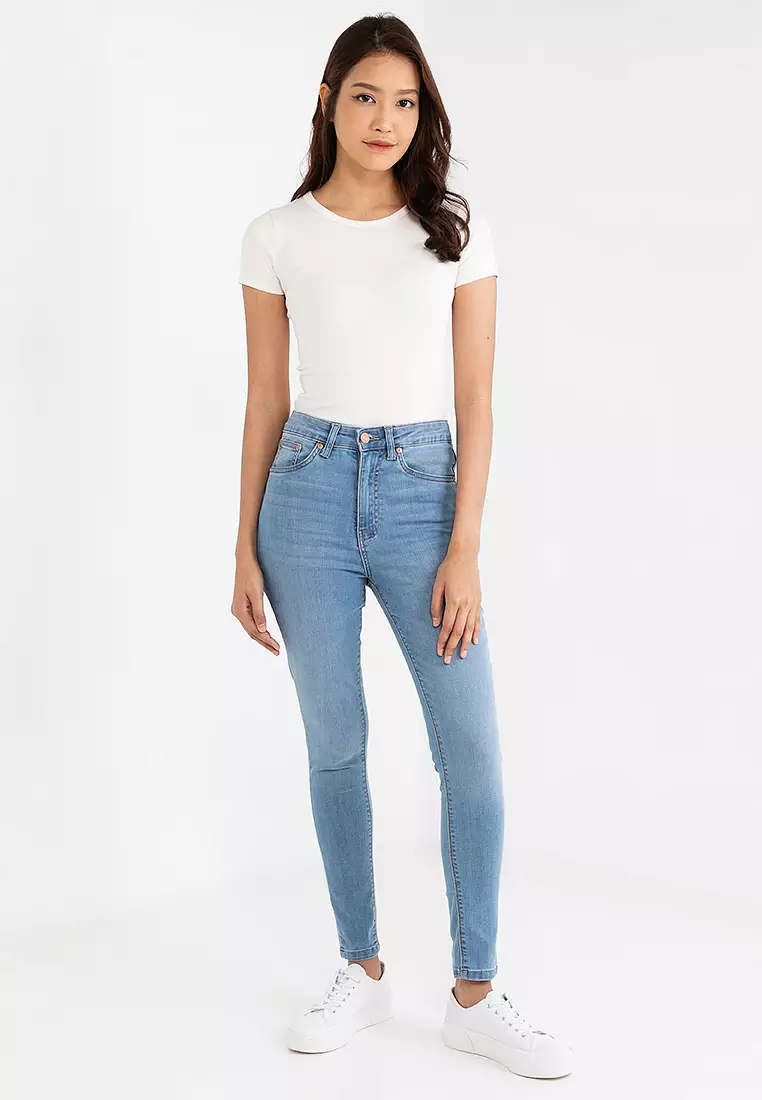 Summer - High Rise Skinny Jeans