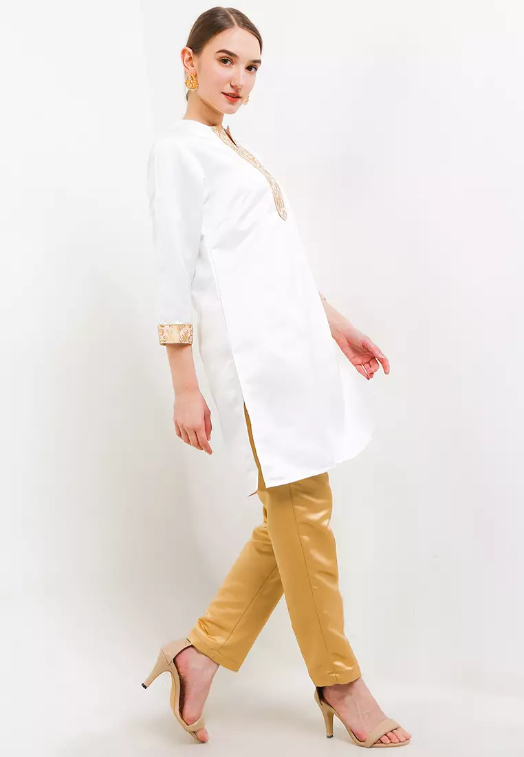 Chanira Festive Riya Pants-Gold