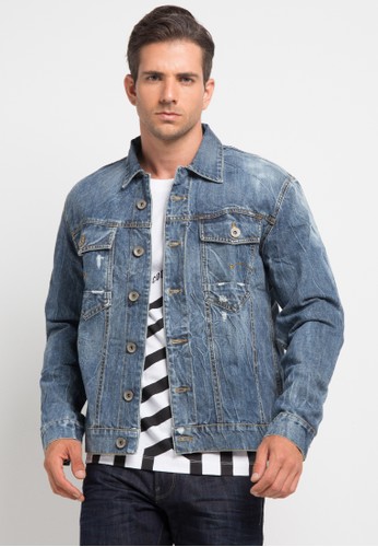 Jual Bombboogie Bb Denim Jacket Original  ZALORA Indonesia