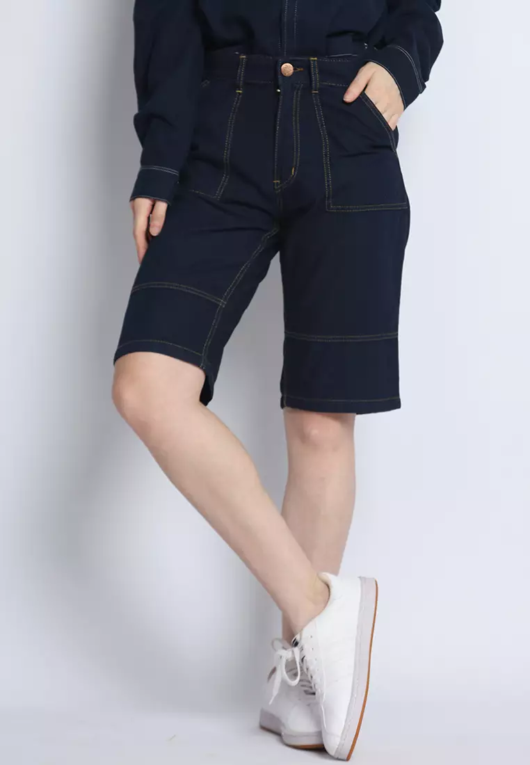 Celana Pendek Skena Wanita Denim Chambay 262401