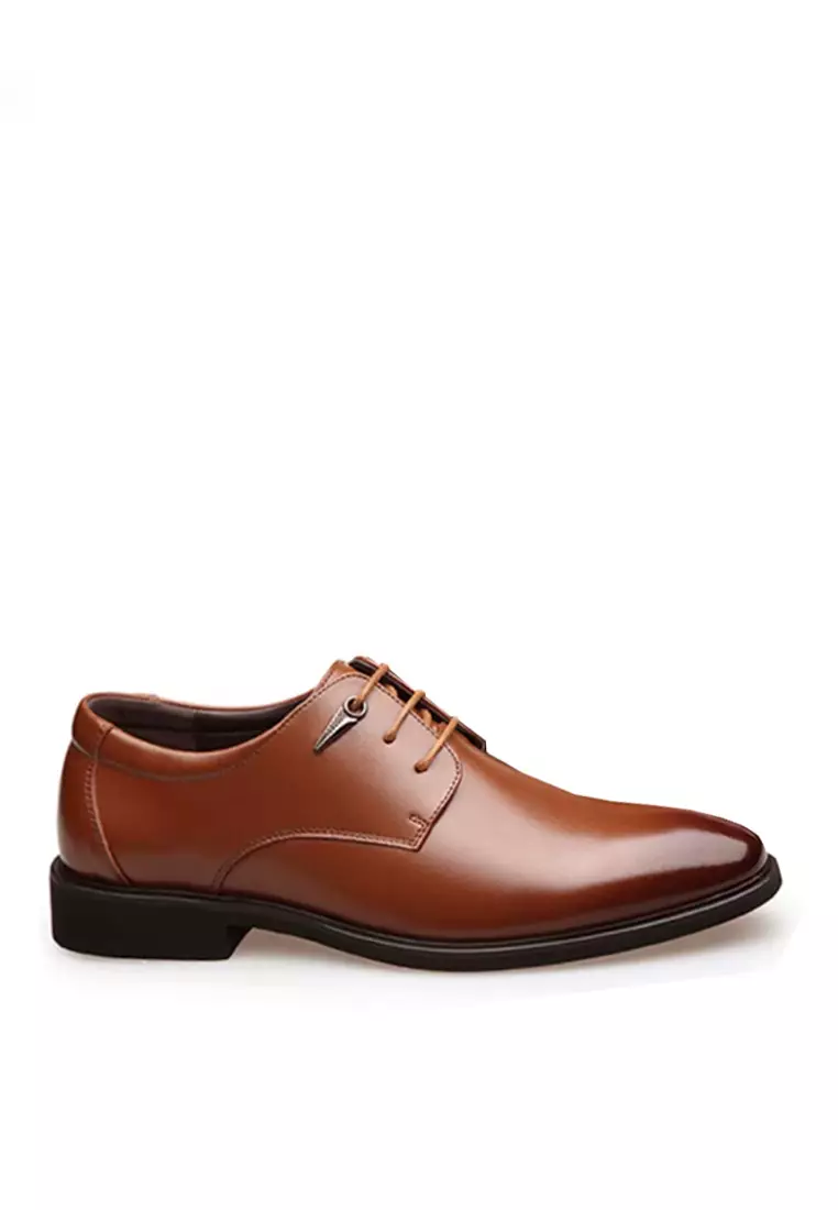 Mens leather 2025 business shoes