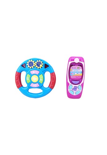 Jual Figoltoys Music Steering Wheel Phone Original Zalora Indonesia
