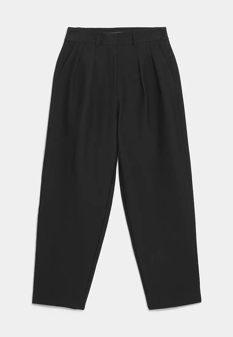 Jersey Tapered Ankle Grazer Trousers