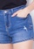 SUB blue Women Ripped Short Jeans 3F121AAA2D4279GS_5