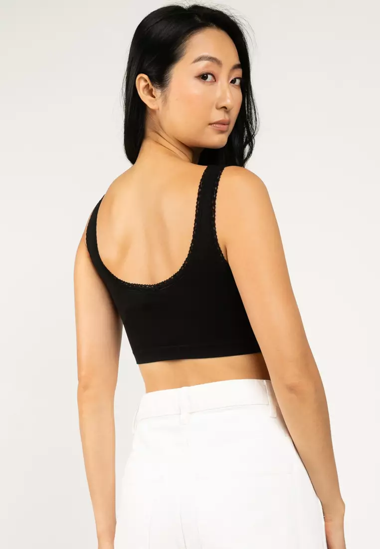 Seamless Short Sleeves Bra Top