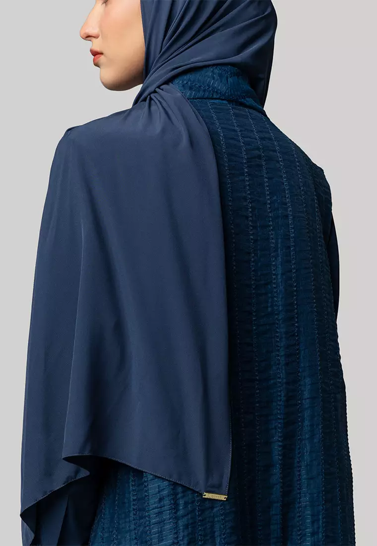 Kami Airlite Pashmina Instant Plain Navy