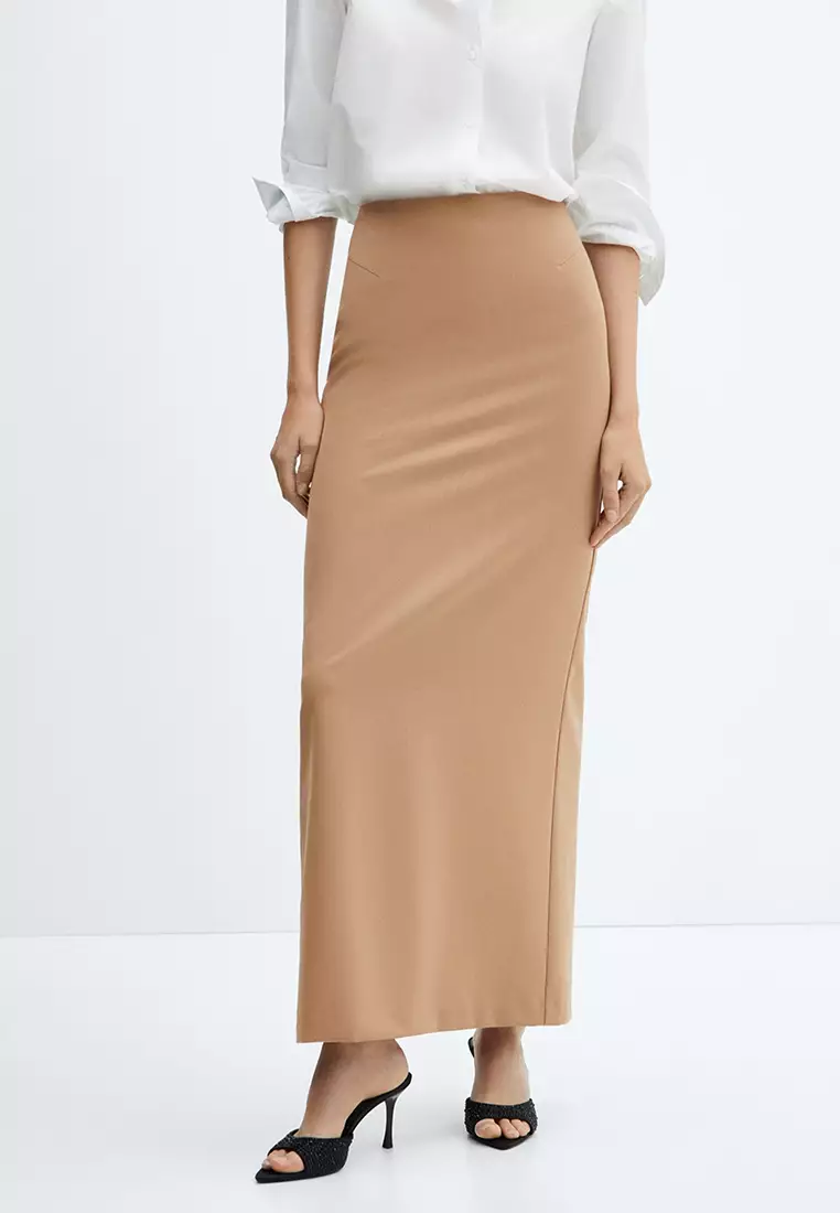 Straight deals maxi skirts