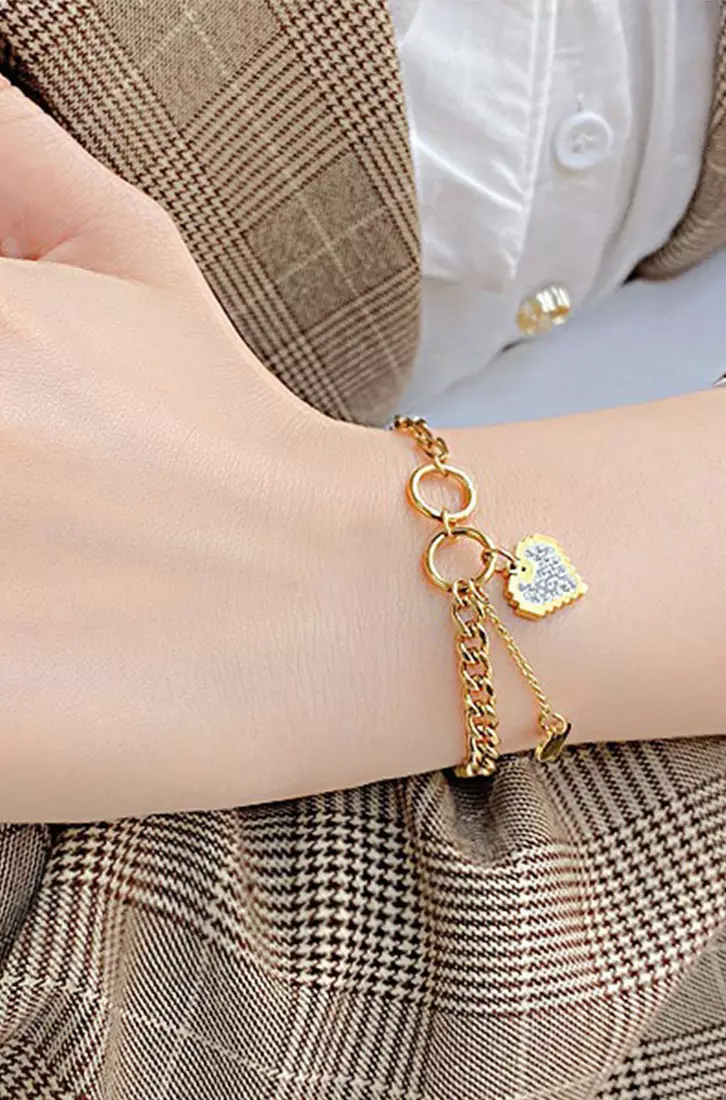Titanium bracelet womens sales