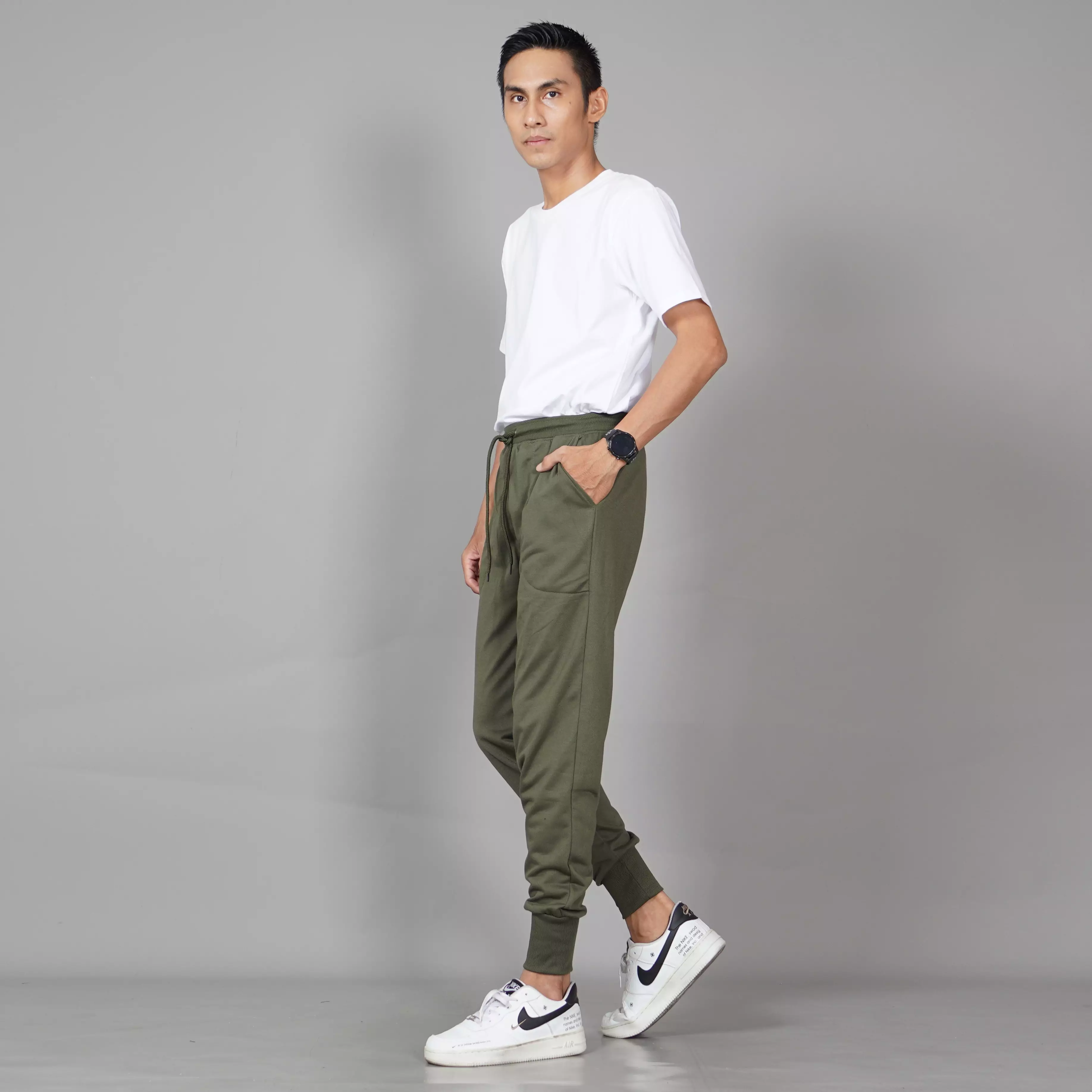 OKECHUKU Brooklyn Celana Panjang Pria Polos Basic Jogger Pant / Joger Pants