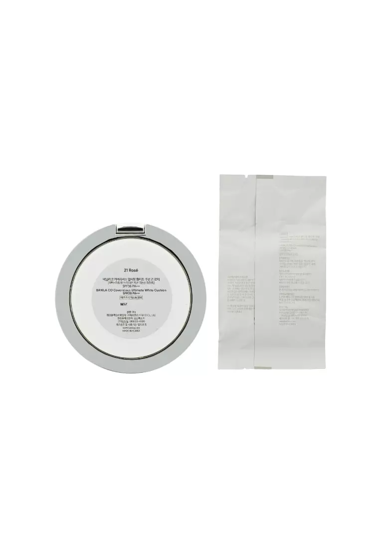 Banila Co.  SPF38PA++ Covericious Ultimate White Cushion (#21 Rose) (14gx2)2piece 21 ROSE