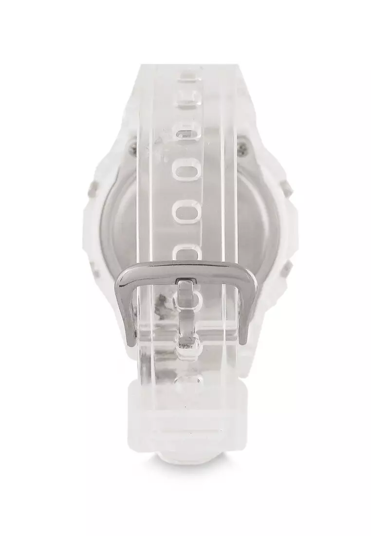 Casio Baby-G Jam Tangan Wanita - White Transparent - Resin - BGD-565S-7DR