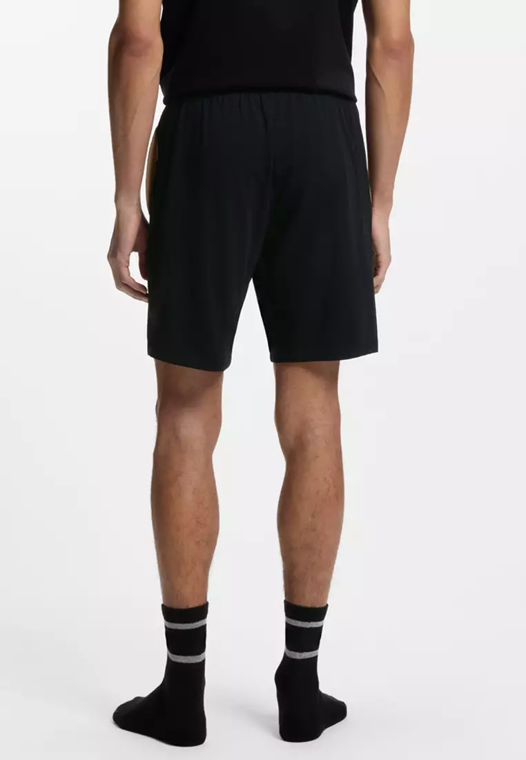 Logo Print Terry Lounge Shorts - BOSS Mainline