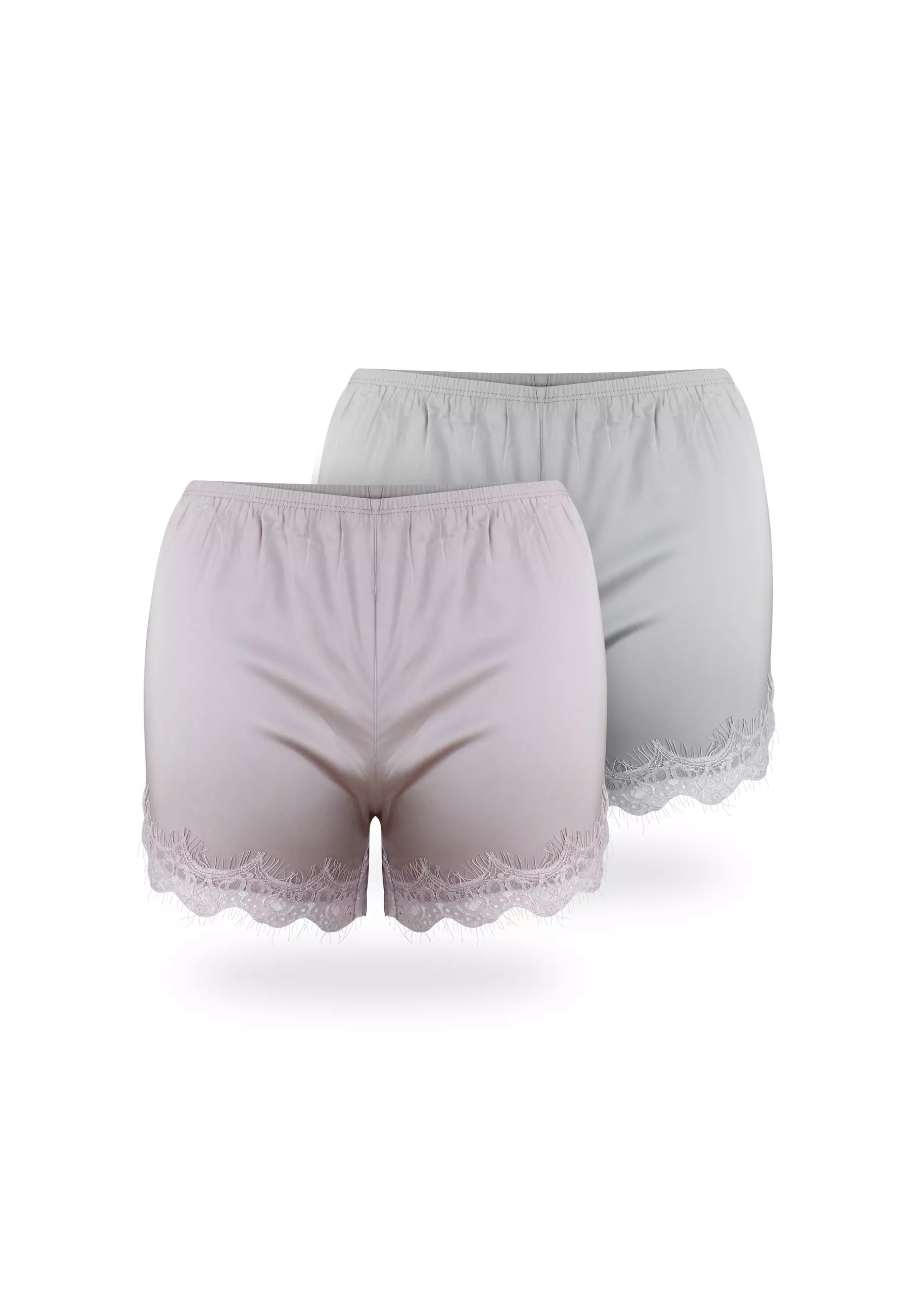 You've (YouHave) Celana Pendek Satin Celana Rumah Wanita Santai 300298