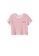 MANGO KIDS pink Striped Cotton T-Shirt 7341FKA3CCBB33GS_1