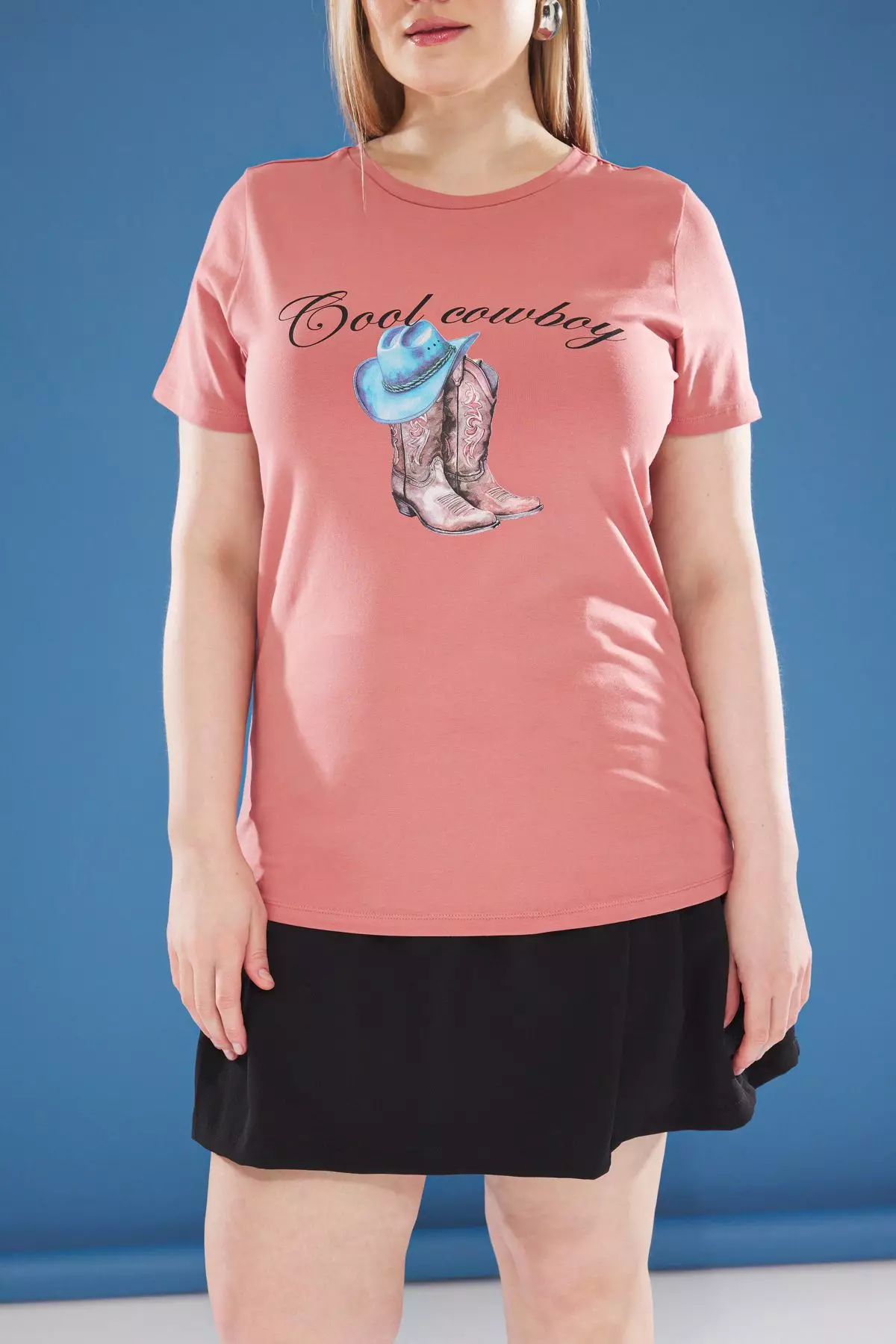 Cowboy Printed T-Shirt