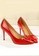 Twenty Eight Shoes 紅色 方形裝飾扣高跟鞋 VL17851 0B602SH560C65DGS_6