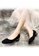 Twenty Eight Shoes black Trendy Knitted Fabric Low Heels VL6581 D3EE5SH282AD72GS_5