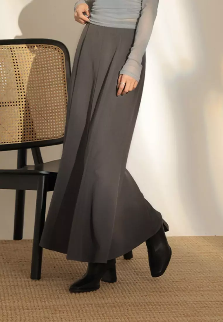 Flare Maxi Skirt