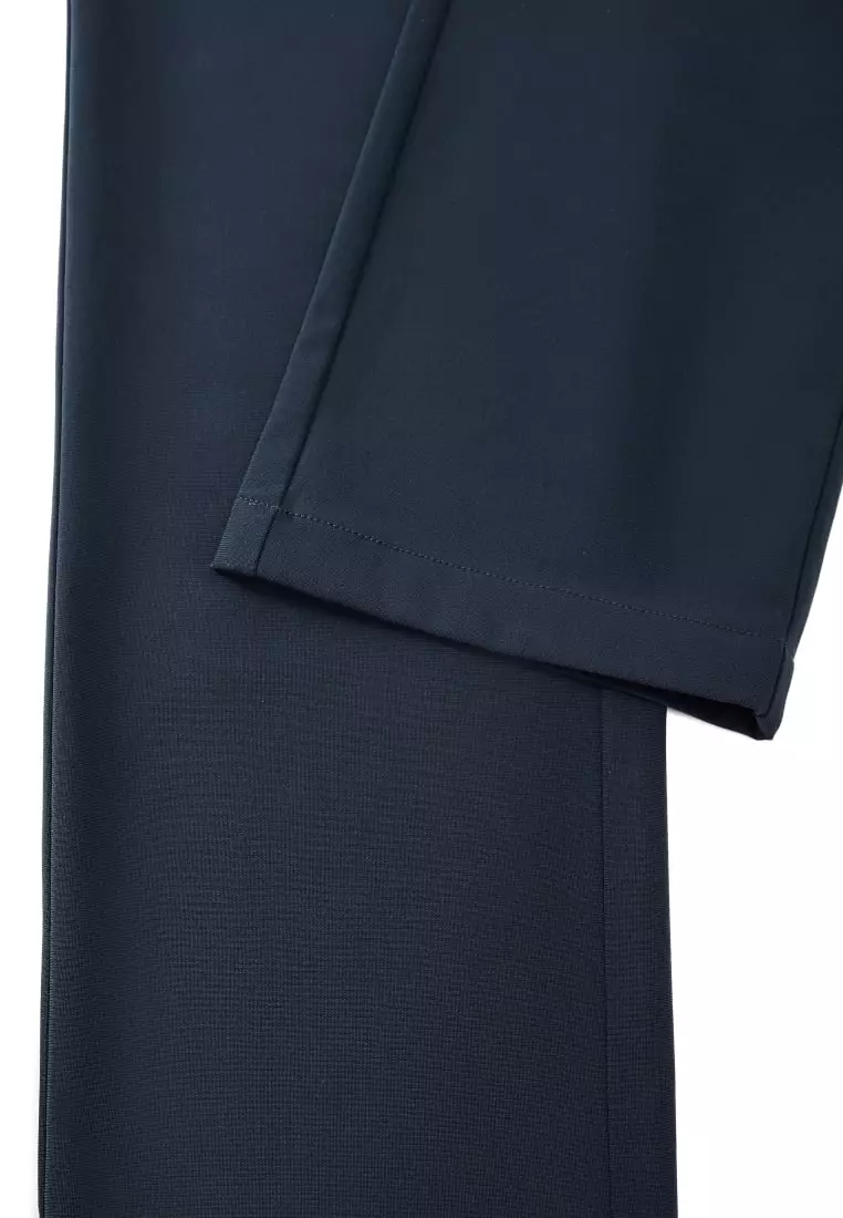 G2000 Effortless Motion Multi-Way Stretch Poly Knit Ottoman Slim Tapered Fit Casual Pants