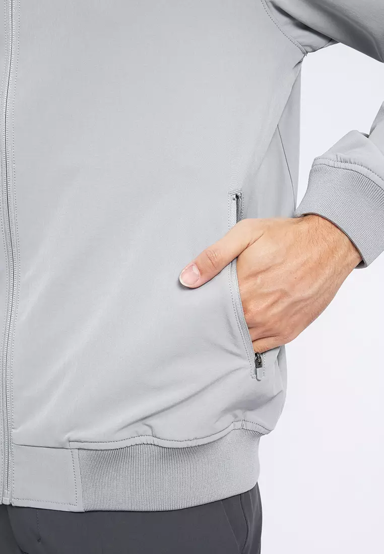 High Collar 4-Way Stretch Jacket