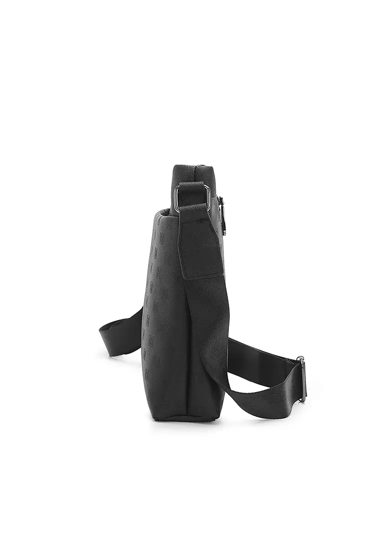 Men's Sling Bag / Crossbody Bag - Black