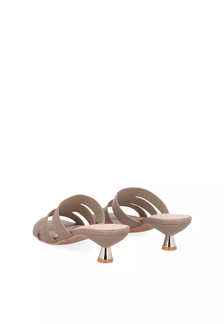 Walnut Nina Strappy Sandals