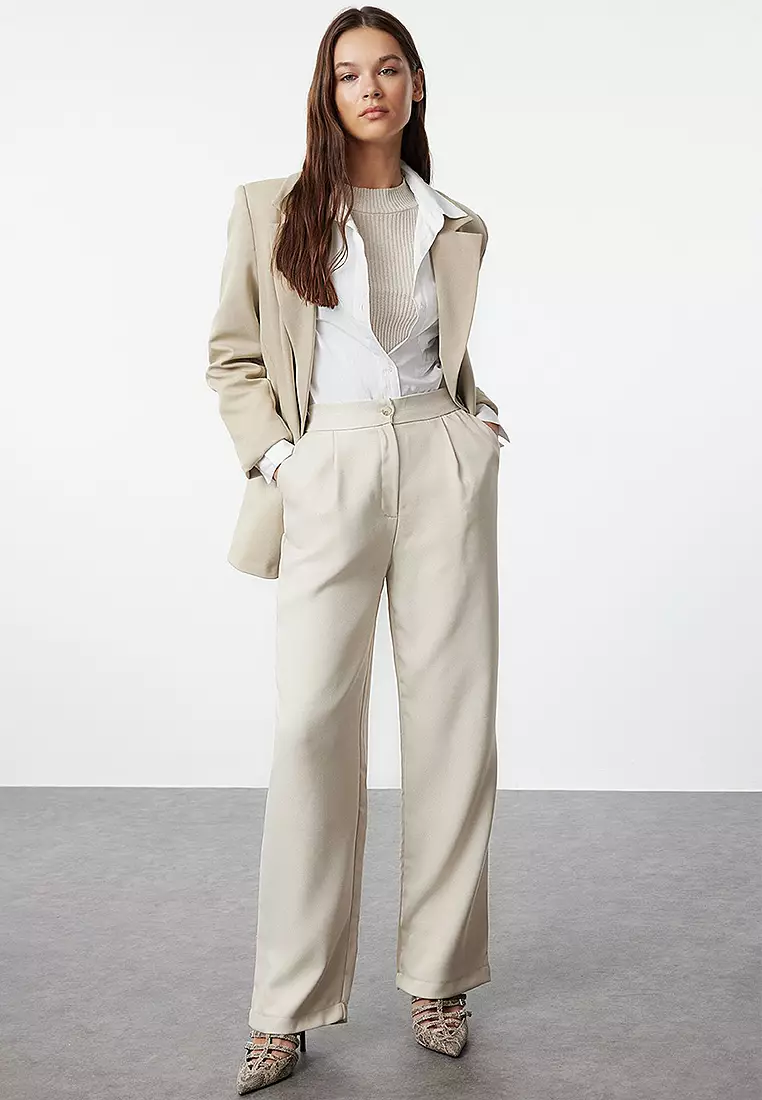 High Waist Trousers