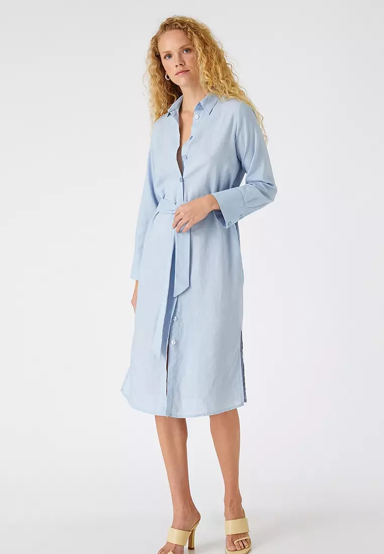 Midi Shirt Dress