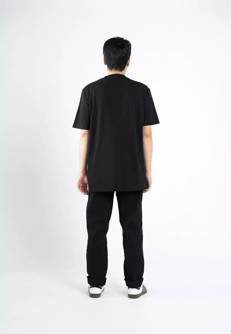 3Second Men's T-Shirt Short Sleeve Regular Fit Cotton Own The Streets OL-C350525