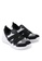 Noveni black Knitted Elastic Straps Shoes 6386ASH0321403GS_2