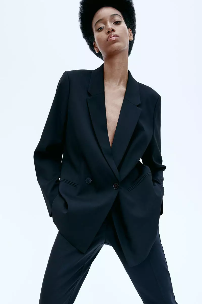 Double-breasted blazer