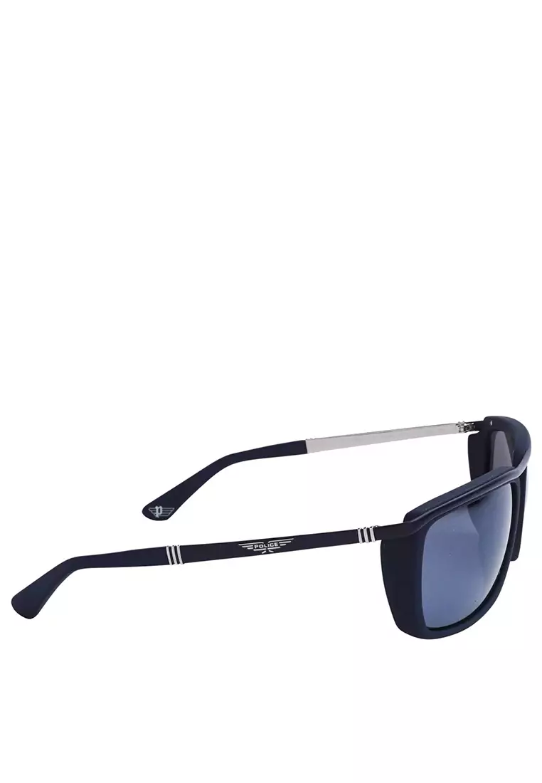 Square Shape Sunglasses - Matte Blue