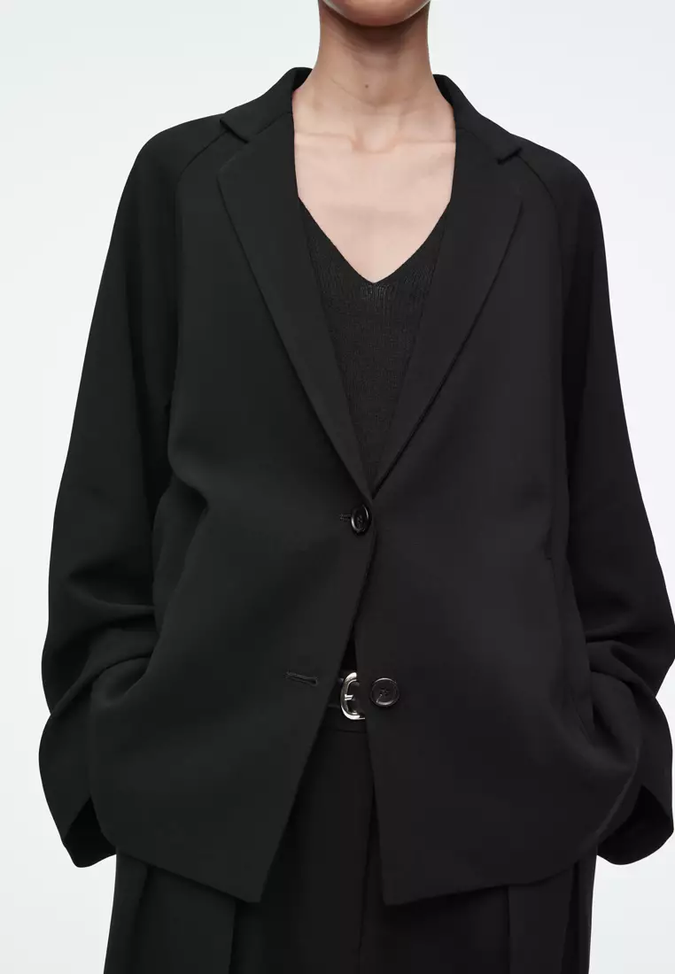 Buy COS Oversized Fluid Single-Breasted Blazer 2025 Online