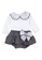 RAISING LITTLE grey Oniesty Outfit Sets 09BF1KA1184CF5GS_1