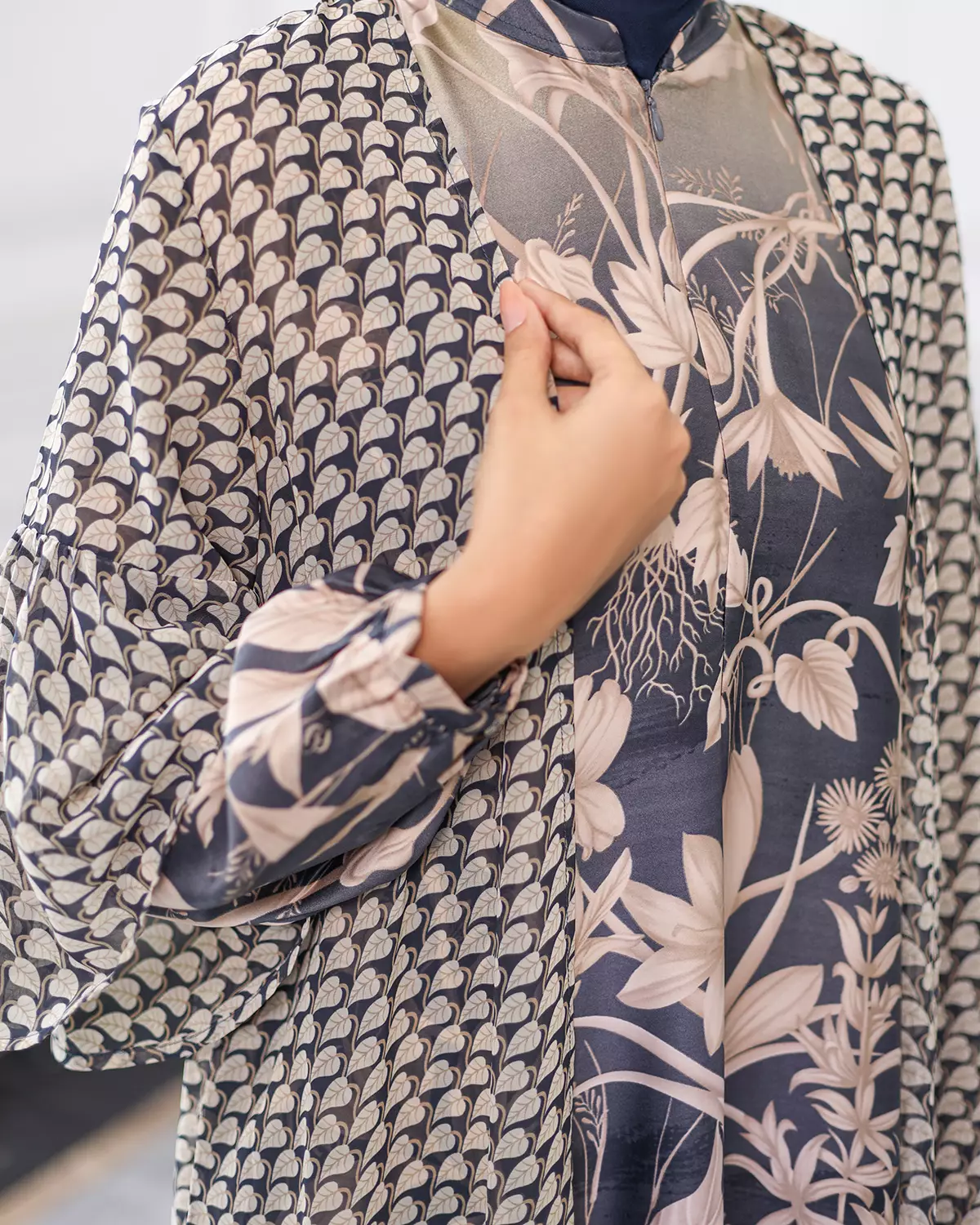 Geulis.id LUNARA SET DRESS - Midnightblue