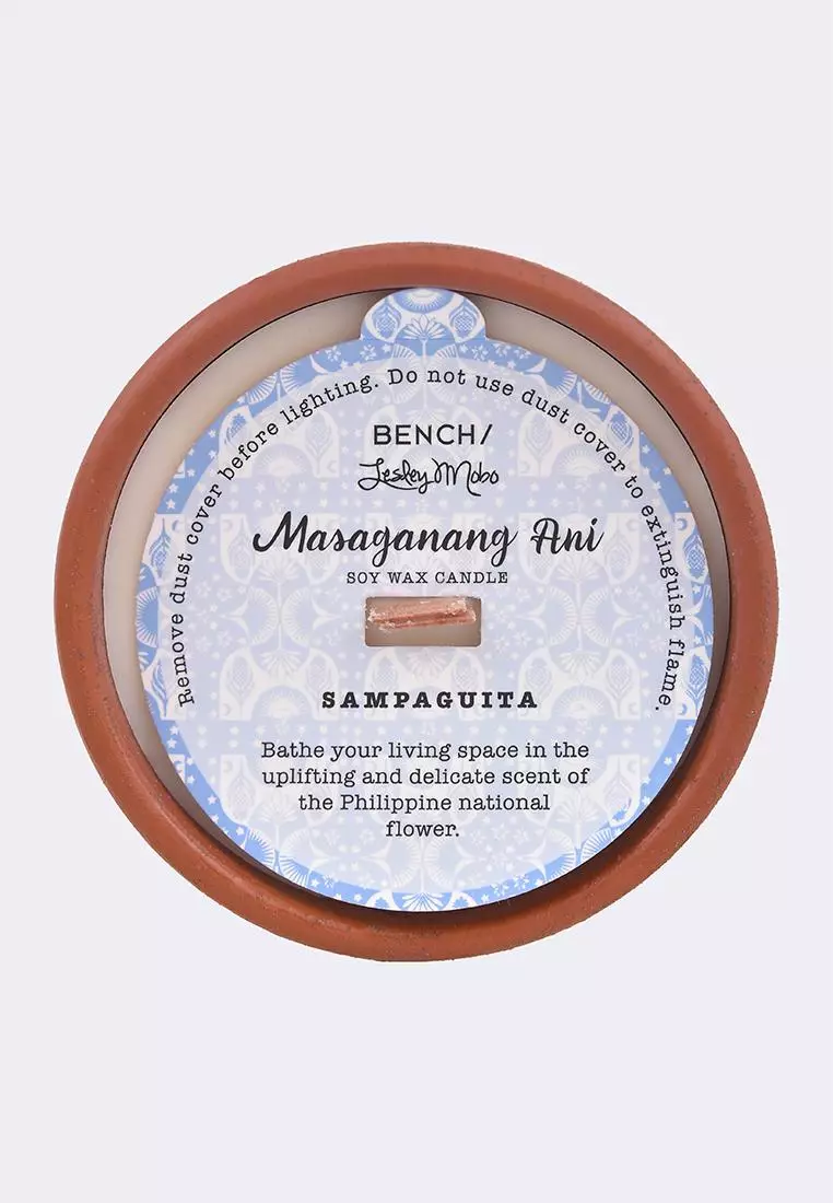 Lesley Mobo Masaganang Ani Scented Candle in Sampaguita
